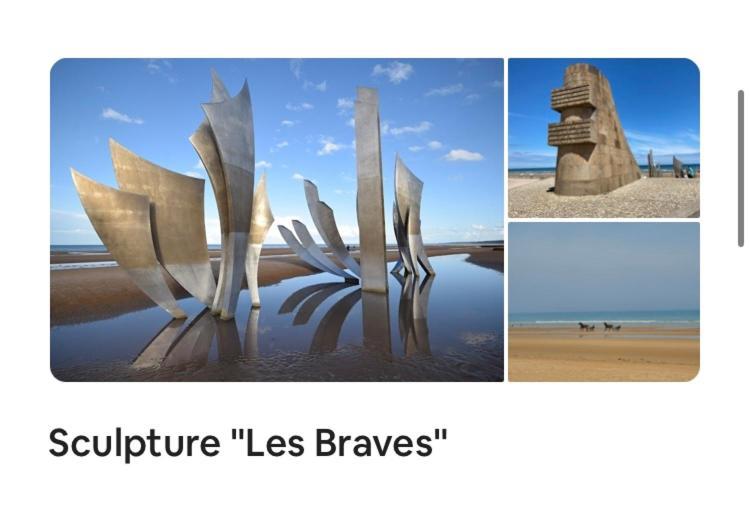 Au Coeur D'Omaha Beach - Colleville-Sur-Mer - Gite 1 المظهر الخارجي الصورة